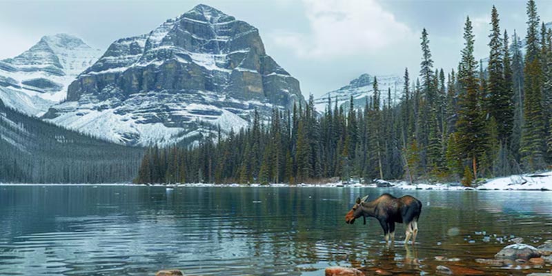 Banff National Park in Canada